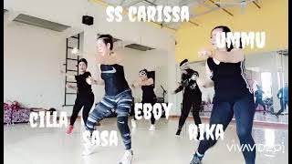 ss Carissa. senam kreasi with Bu Sasa.