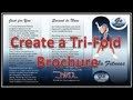 Make Brochure - Make Brochures with Microsoft PowerPoint 2010 - Part 1