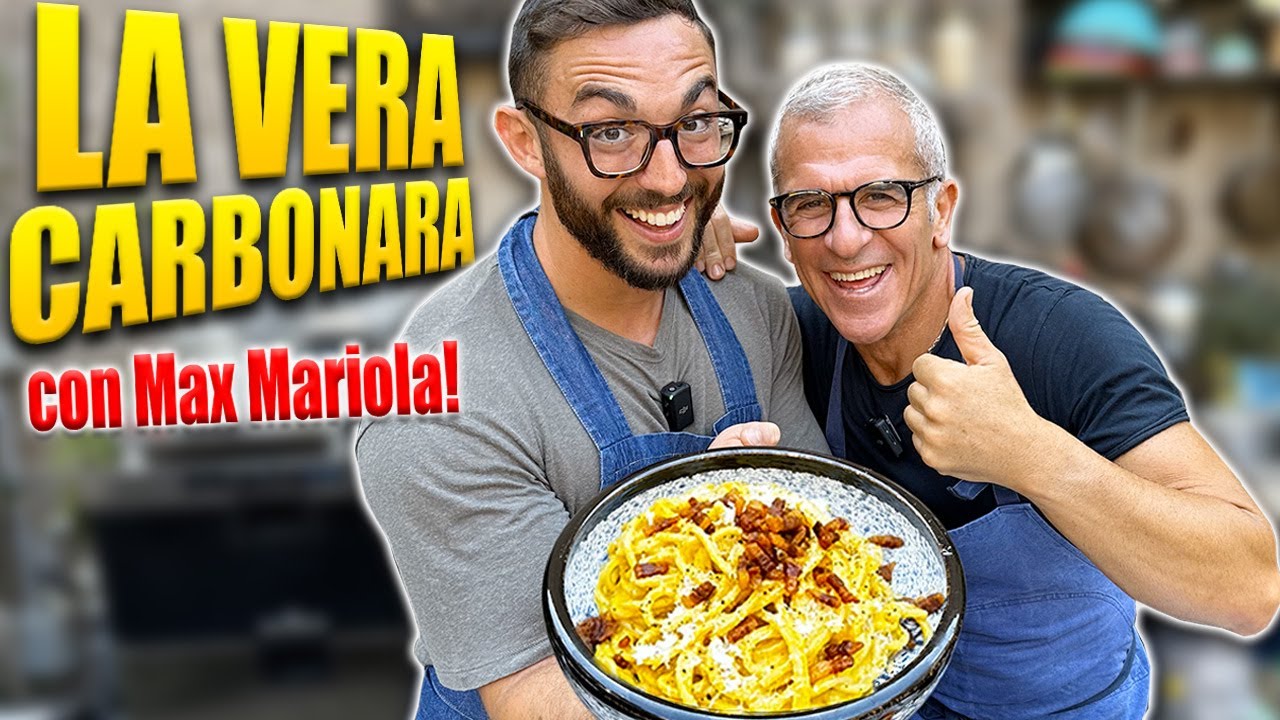 Learn the Authentic Carbonara Recipe with MAX MARIOLA! — Eightify