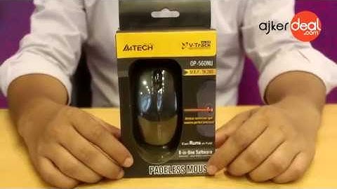 A4Tech OP-560NU Wired Optical Mouse || Ajkerdeal Product Unboxing 2018