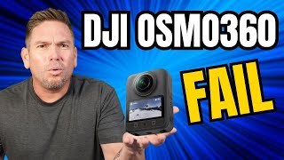 DJI Osmo 360 Dive Camera- 2 Major Problems!
