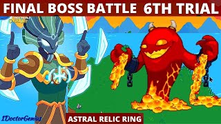 TRUTH OF BOSS BATTLE: HARMONY ISLAND # 2: ANCIENT ONE 6TH TRIAL  BATTLE 2021: How to get ASTRAL RING
