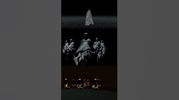 Houdini Daily Challange - Crowd Cloth Sim