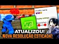 MELHOR RESOLUÇÃO e SENSI (TELA ESTICADA) Do SECOND SCREEN Free Fire