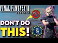 10 MAJOR MISTAKES To Avoid In Final Fantasy VII Rebirth! - (FF7 Rebirth Tips and Tricks)