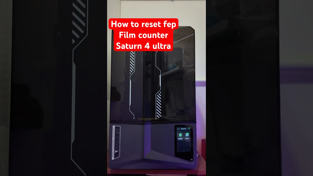 Как легко сбросить счетчик плёнки на Saturn 4 ultra после 60000 слоёв?