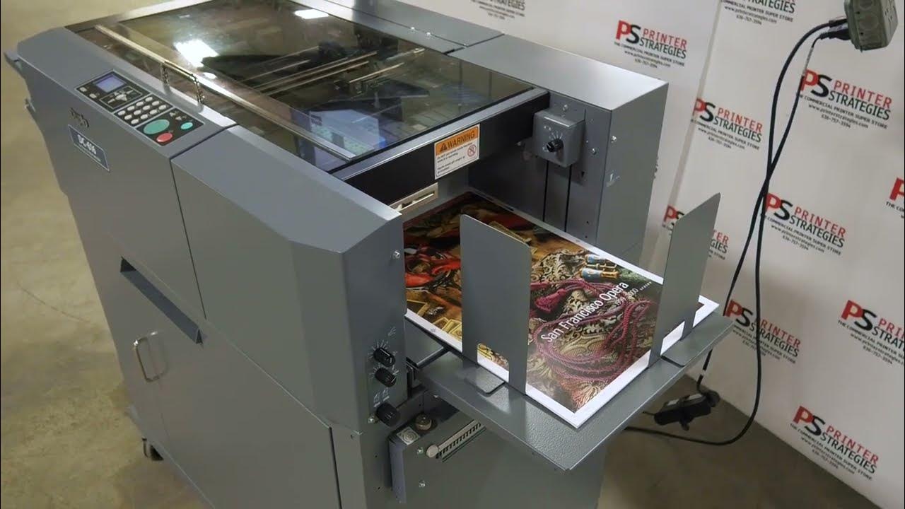 Duplo DC616 Slitter/Cutter/Creaser YouTube