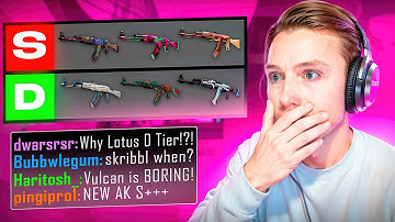 Ultimate CS2 AK-47 Tier List (with Twitch chat)