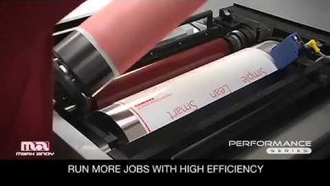 Mark Andy Performance Series - Repeat Change