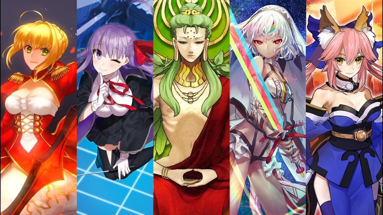 Top 40 Strongest Fate/EXTRA Characters {CCC, Fox Tail, EXTELLA & LINK}