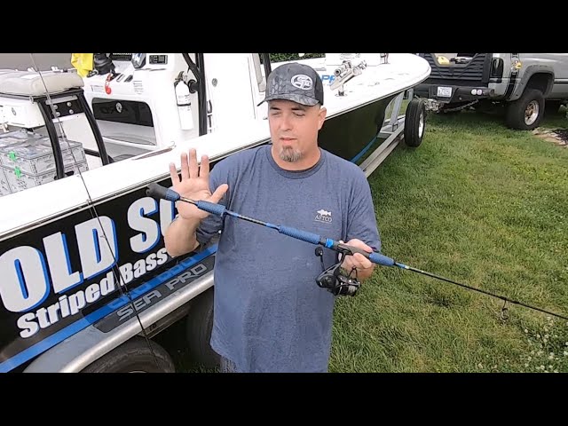 Jigging Spoon Rods for Striped Bass! Line-Knots-WHY LEFTY? Full