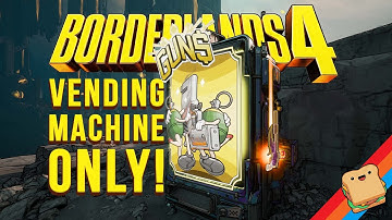 Single use vending machine gear ONLY! Borderlands 4