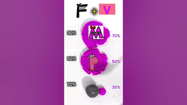 Alphabet-lore  color mixing #summer   #satisfying #colormixing #fypシ゚viralシfypシ゚ #alphabetlore