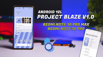 Android 12L Project Blaze for Redmi Note 10 Pro/Max Review Something Different?? |🕉️