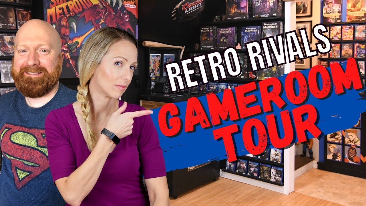 Retro Rival Completely Custom GAME ROOM TOUR! A MUST-SEE (Retro Rivals) - YouTube