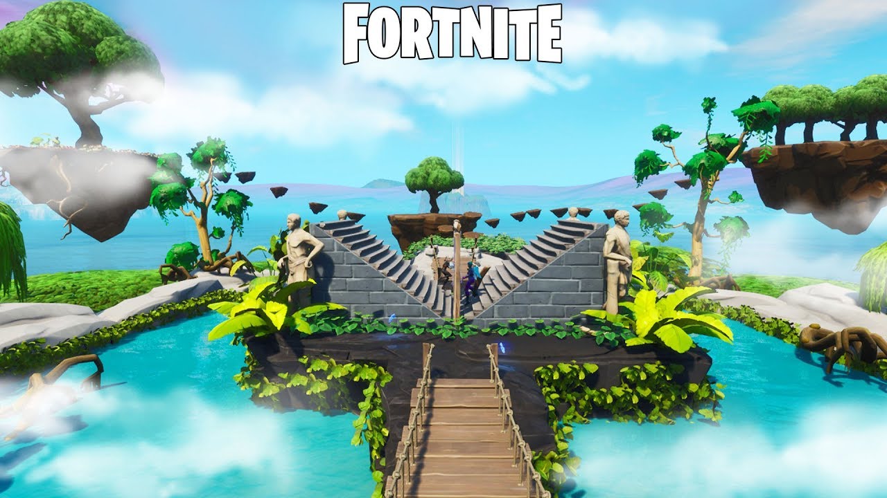 1v1 arena minecraft server Fortnite: 1v1 Mapa - Paraiso Flutuante