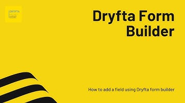 How to add a field using Dryfta form builder