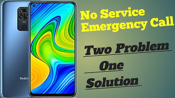 Redmi Note 9 No Service Problem | Emergency Call Only Issue Hardware Solution | Network Fix 100%