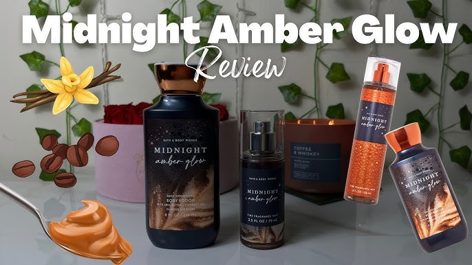 Review) NEW! Midnight Amber Glow Fine Fragrance Mist ·Bath & Body