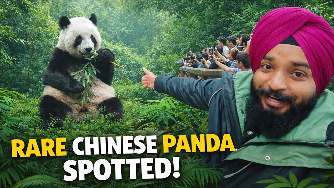 ਇਹੋਜਾ ਜਾਨਵਰ ਜੀਸਨੂੰ ਚੀਨ ਕਿਰਾਏ ਤੇ ਵੇਚਦਾ || PANDA 🐼 IN CHONGQING CHENGDU SIKH TRAVELLER IN CHINA ਵਲੌਗਸ