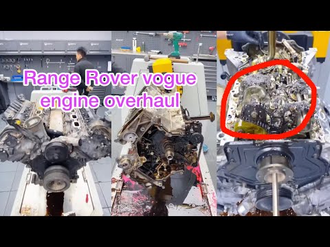 BMW / Range Rover / Mercedes Benz / How to process of engine overhaul. #mechanic #mechancial #mia