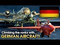 Climbing the ranks with... German aircraft / War Thunder