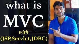 What is MVC in JAVA ? MODEL VIEW CONTROLLER design pattern using Servlet & JSP || STEP BY STEP