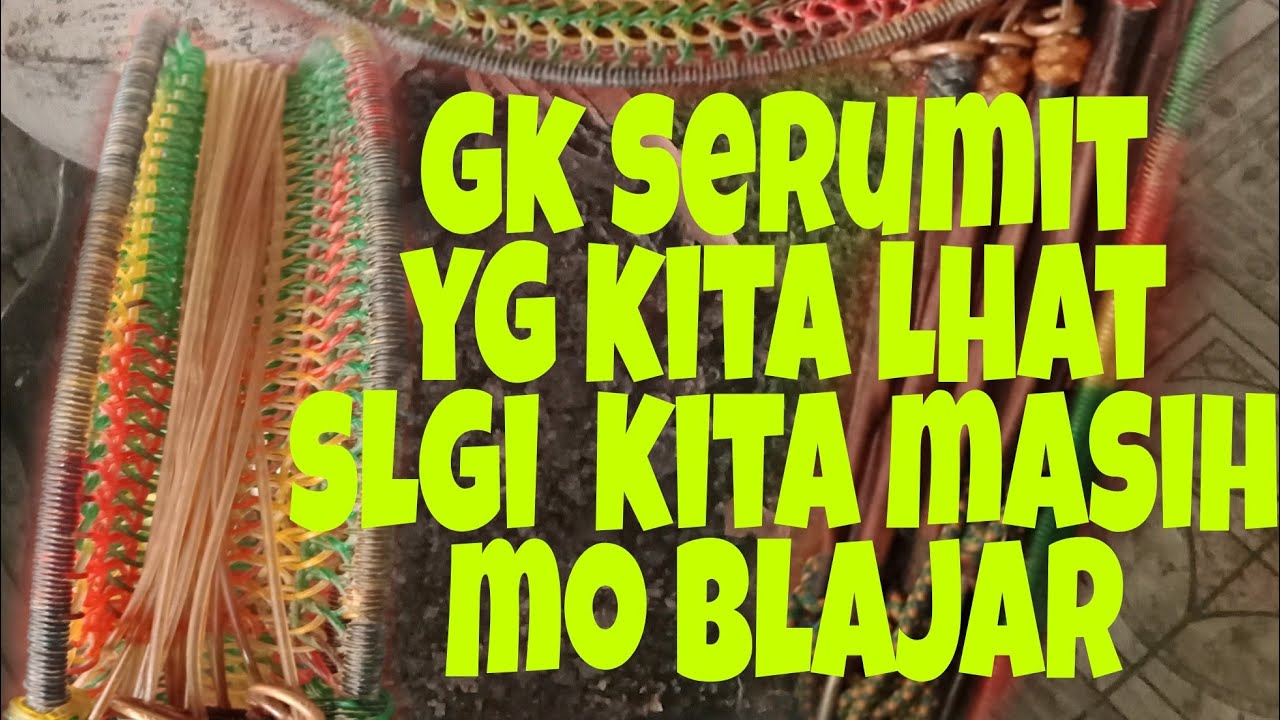 tutorial,cara bikin sarung jerat,ayam hutan, 3 tingkat,,