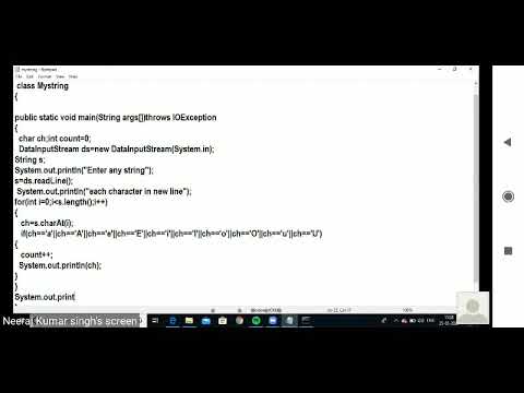 Java programming zoom online class 14 - YouTube