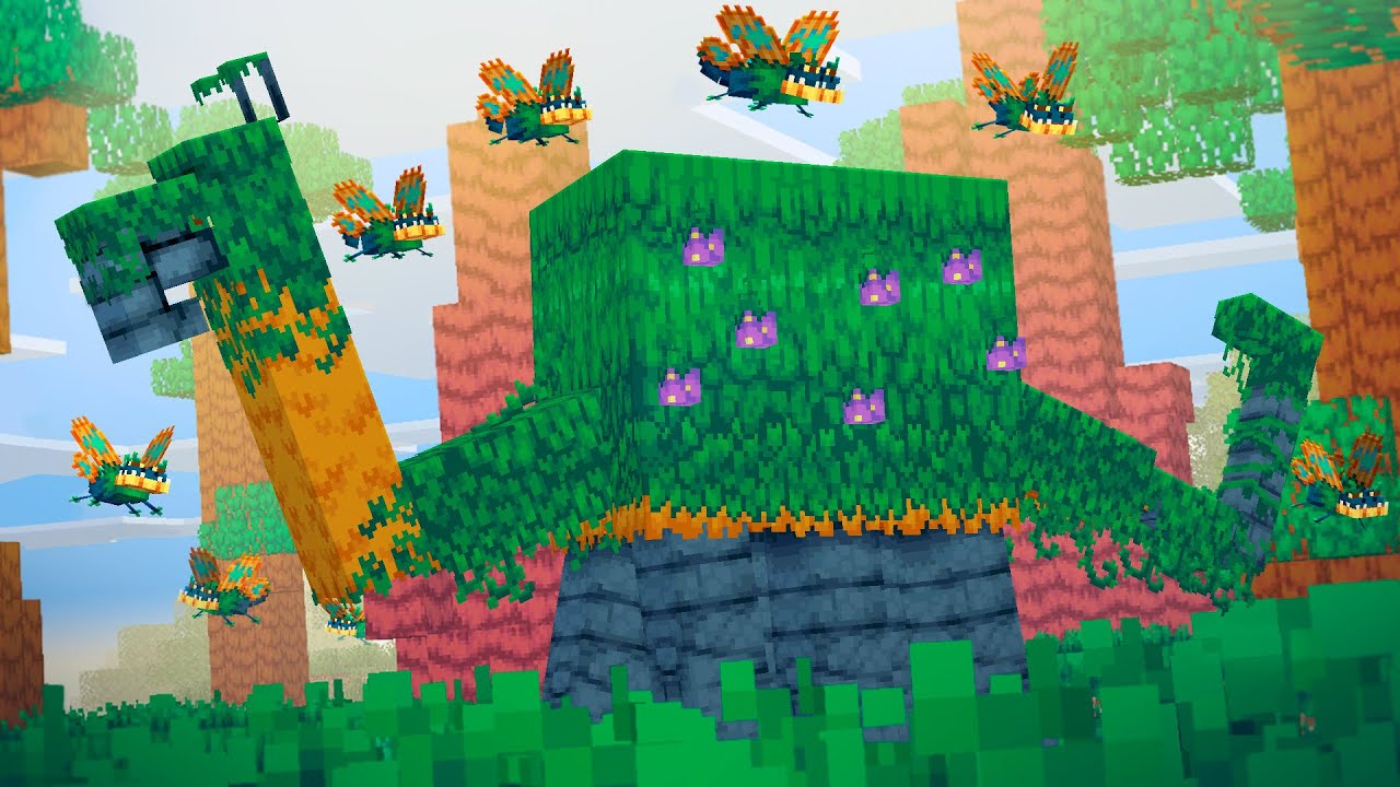 I Added Ancient Mobs to Minecraft...