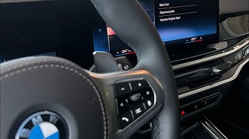 Turn ON REMOTE START - BMW iDrive 8