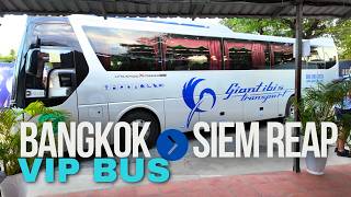VIP Bus to Cambodia: Bangkok to Siem Reap with Giant Ibis