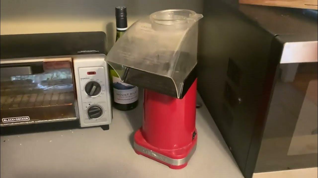 HONEST review of Cuisinart EasyPop Hot Air Popcorn Maker 