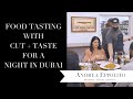 Creating a Custom Menu for a Dubai Themed Luxury Wedding Event with Cut and Taste Las Vegas