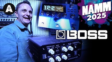 Boss Tube Amp Expander & VG-800 V-Guitar Processor! | Boss NAMM 2025