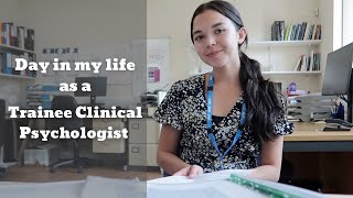 Day in the Life of a Trainee Clinical Psychologist || admin day