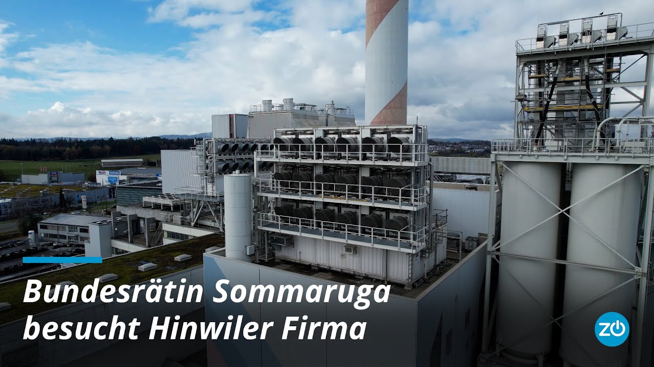 Bundesrätin Sommaruga besucht Hinwil