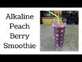 Peach Berry Smoothie Dr. Sebi Alkaline Electric Recipe