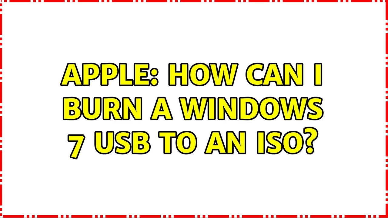burning windows 10 iso to usb mac
