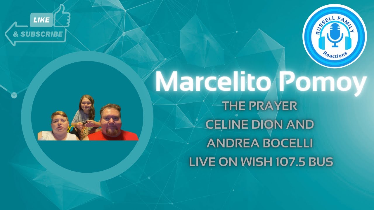 â�£Marcelito Pomoy The Prayer Celine Dion and Andrea Bocelli Cover Live Reaction 
