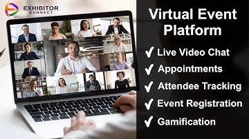 Exhibitor Connect - Virtual Trade Show Platform - Demo Video