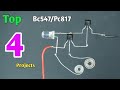 Top 4 Very Useful Projects Using BC547 &amp; Pc817 Optocoupler