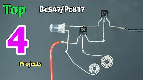 Top 4 Very Useful Projects Using BC547 & Pc817 Optocoupler