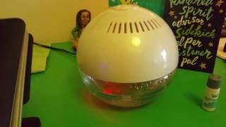 Aroma Globe Diffuser and Humidifier with Oils Unboxing