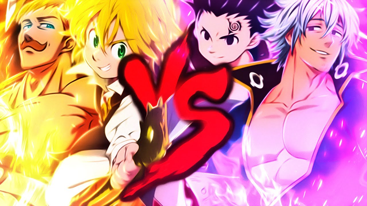 Meliodas e Escanor VS. Zeldris e Estarossa | Duelo De Colossos (Part. LGMRap, DMZ e ReekRap)