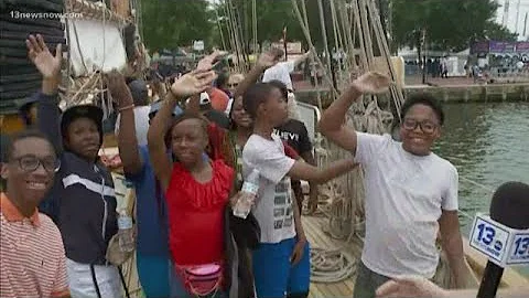 Harborfest 2019: Parade of Sail underway