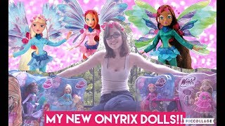 OPENING THE BRAND NEW ONYRIX DOLLS (Winx club doll opening)