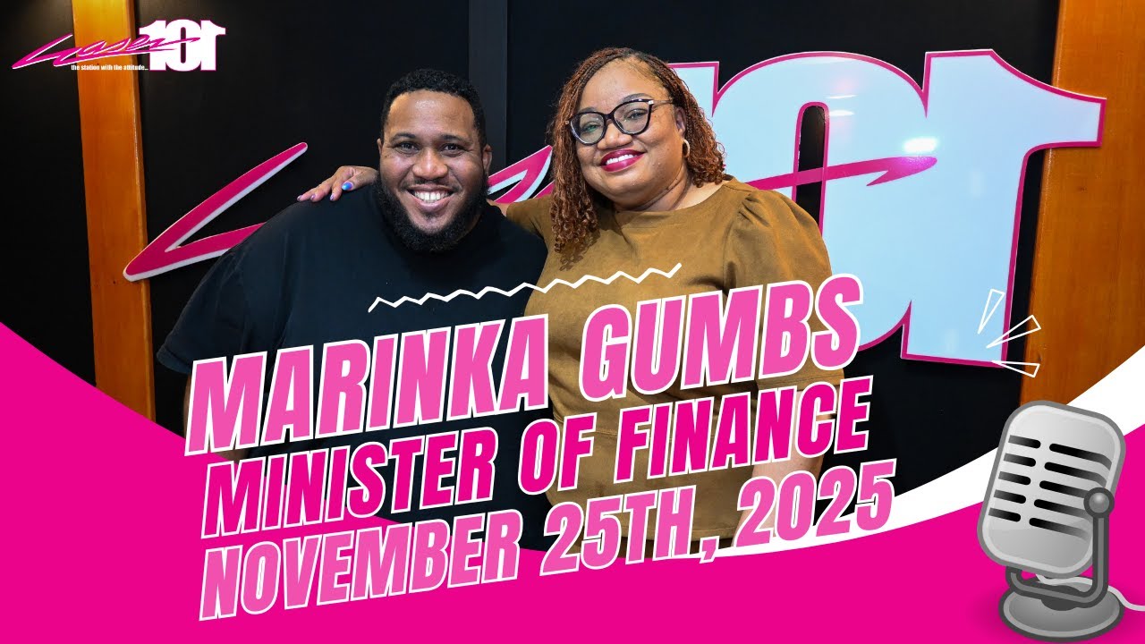 Laser 101 St.Maarten | Minister of Finance Marinka Gumbs Interview | November 25th, 2025