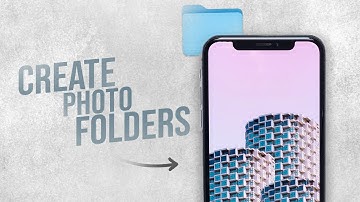 How to Create Photo Folders on iPhone (tutorial)