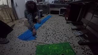 Circle Cut Part 1 How To Fold The Lycra And Cutting Toturial